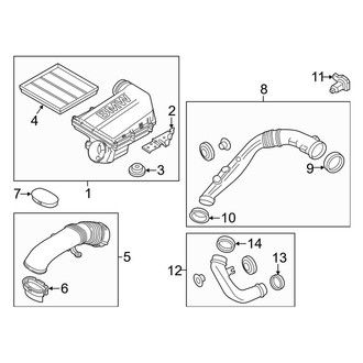 BMW OE - Engine - Air Intake (3.0L)