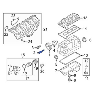 BMW OE - Engine Harmonic Balancer Bolt