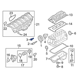 BMW OE - Engine Harmonic Balancer Bolt