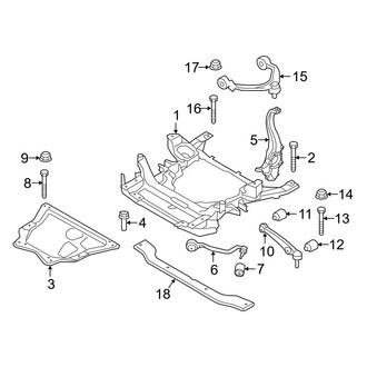 BMW OE - Front Suspension - Suspension Components (sDrive35i)
