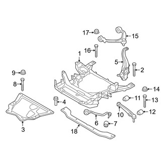 BMW OE - Front Suspension - Suspension Components (xDrive35i / xDrive50i)