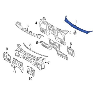 BMW X6 Cowl Panels & Parts | Vent Grills — CARiD.com