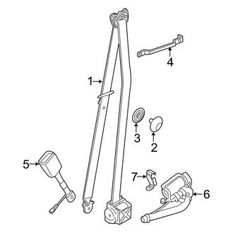 BMW OE - Restraint Systems - Front Seat Belts