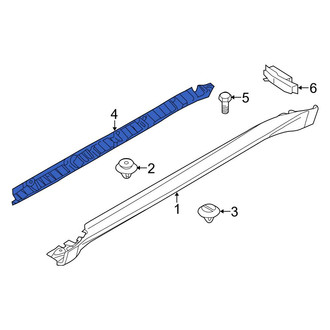 BMW OE - Left Rocker Panel Molding Bracket