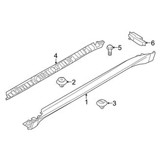 BMW OE - Pillars, Rocker & Floor - Exterior Trim (W/O M Type, W/O Step Pad)