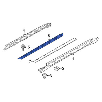 BMW OE - Left Running Board Step Pad