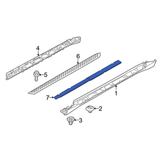 BMW OE - Left Rocker Panel Molding Trim Insert