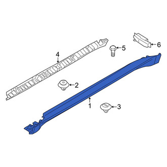 BMW OE - Left Rocker Panel Guard