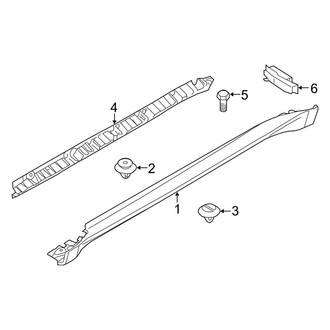 BMW OE - Pillars, Rocker & Floor - Exterior Trim (With M Type)