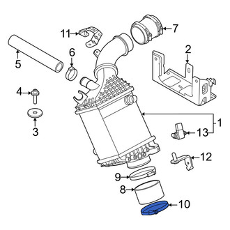 BMW OE - Lower Intercooler Pipe Clamp