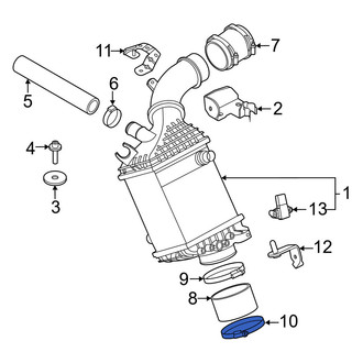 BMW OE - Lower Intercooler Pipe Clamp