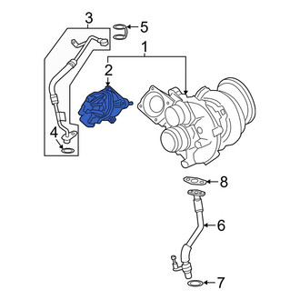 BMW OE - Turbocharger Wastegate