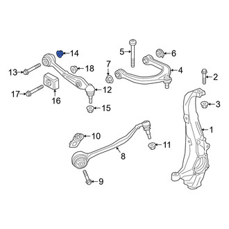 BMW OE - Lower Inner Suspension Control Arm Nut