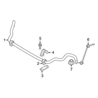 BMW OE - Front Suspension - Stabilizer Bar & Components (W/O Adaptive Suspension), (M / M Competition / M50i / xDrive40i)
