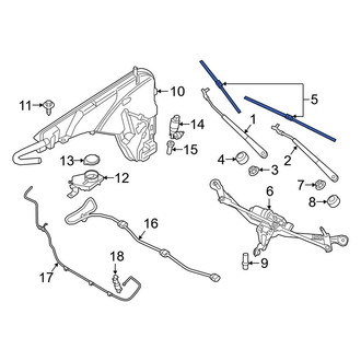 BMW OE - Front Wiper Blade Set