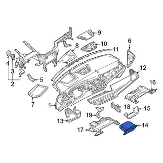 BMW OE - Instrument Panel Storage Compartment