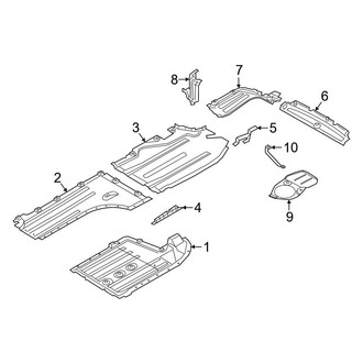 BMW OE - Pillars, Rocker & Floor - Under Cover & Splash Shields (M50i / sDrive40i / xDrive40i)