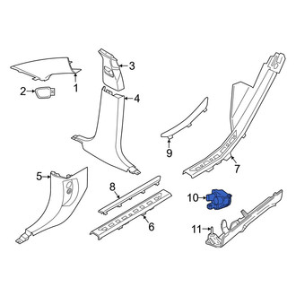 BMW OE - Front Left Step Light