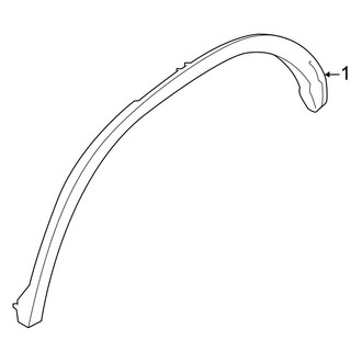 BMW OE - Quarter Panel - Exterior Trim (M60i / xDrive40i)