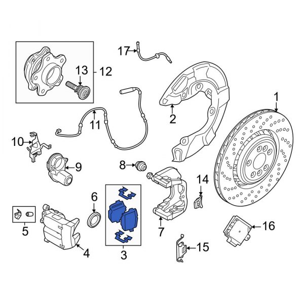 Disc Brake Pad Set