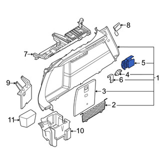 BMW OE - Rear Left Folding Seat Latch Release Handle