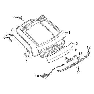BMW OE - Lift Gate - Gate & Hardware