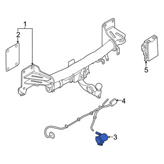 BMW OE - Rear Trailer Tow Harness Connector