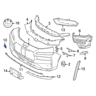 BMW OE - Front Tow Eye Cap