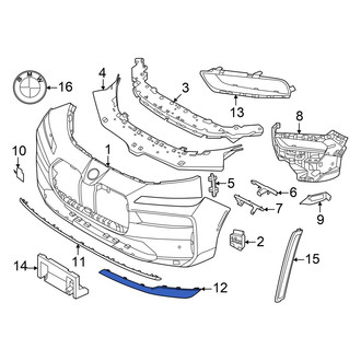 BMW OE - Front Left Bumper Trim