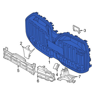 BMW OE - Front Upper Grille