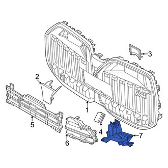 BMW OE - Front Left Radiator Support Air Duct