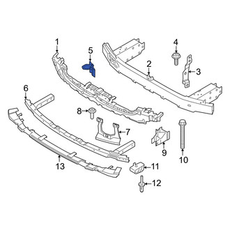 BMW OE - Outer Bumper Impact Bar Brace