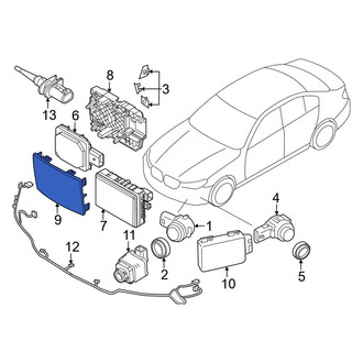 BMW OE - Cruise Control Distance Sensor Cover