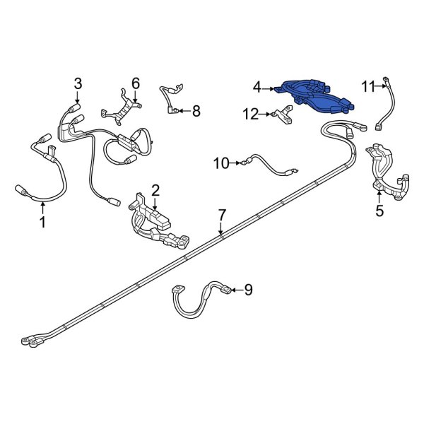 Drive Motor Battery Pack Control Module Wiring Harness