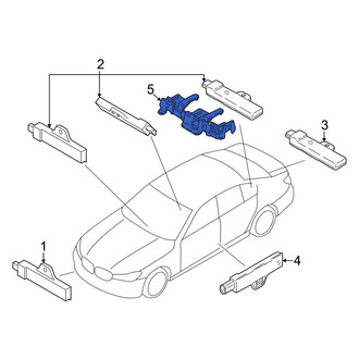 BMW OE - Keyless Entry Antenna Bracket
