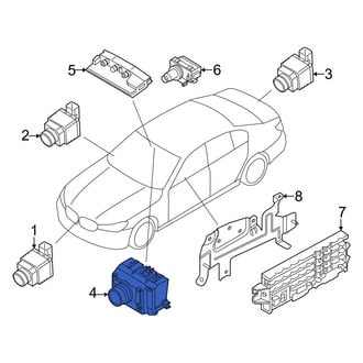 BMW OE - Front Lane Departure System Camera