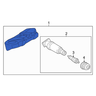 BMW OE - Tire Pressure Monitoring System (TPMS) Sensor