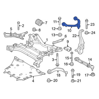 BMW OE - Front Right Lateral Arm and Ball Joint Assembly
