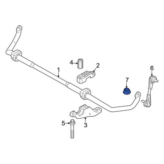 BMW OE - Suspension Stabilizer Bar Link Nut