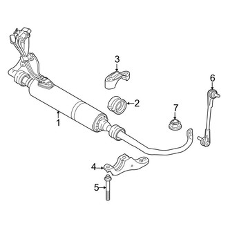 BMW OE - Front Suspension - Stabilizer Bar & Components (With Active Comfort Drive)