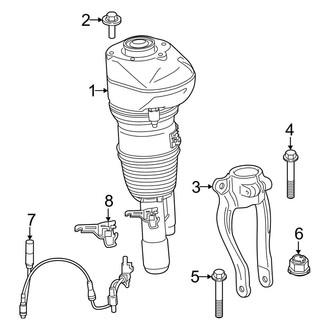 BMW OE - Front Suspension - Struts & Components (M70 xDrive)