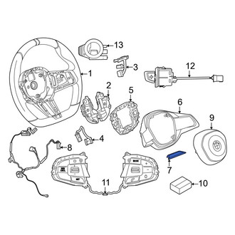 BMW OE - Lower Steering Wheel Trim