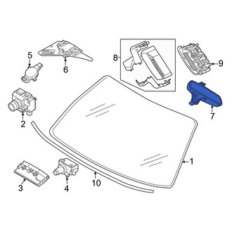 BMW OE - Front Interior Rear View Mirror