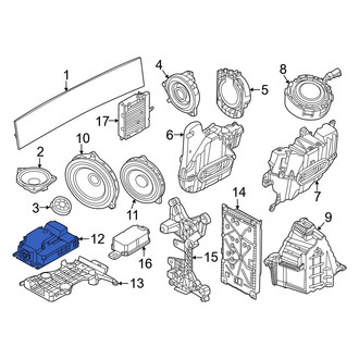 BMW OE - Radio Control Unit