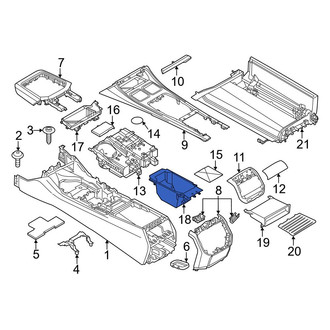 BMW OE - Center Console Tray