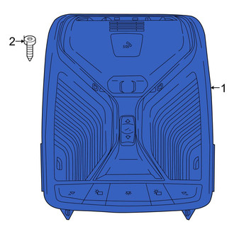 BMW OE - Overhead Console