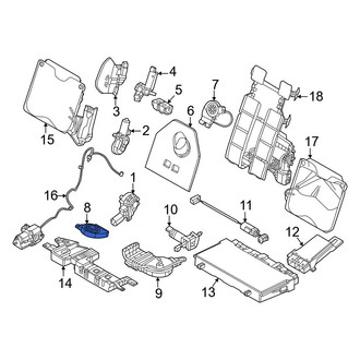 BMW OE - Temperature Controlled Seat Blower Motor