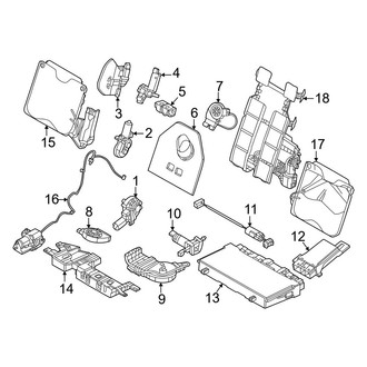 BMW OE - Seats & Tracks - Front Seat Components (Electrical Components)