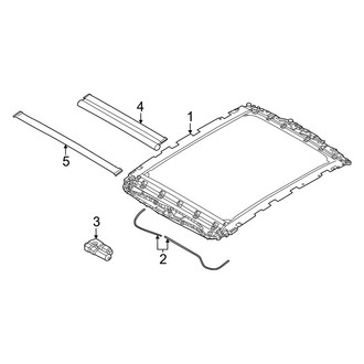 BMW OE - Roof - Sunroof (W/O Theatre Screen)