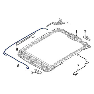 BMW OE - Outer Sunroof Wiring Harness
